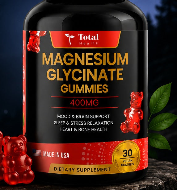 GOMAS GLYCINATO DE MAGNESIO TOTAL HEALTH